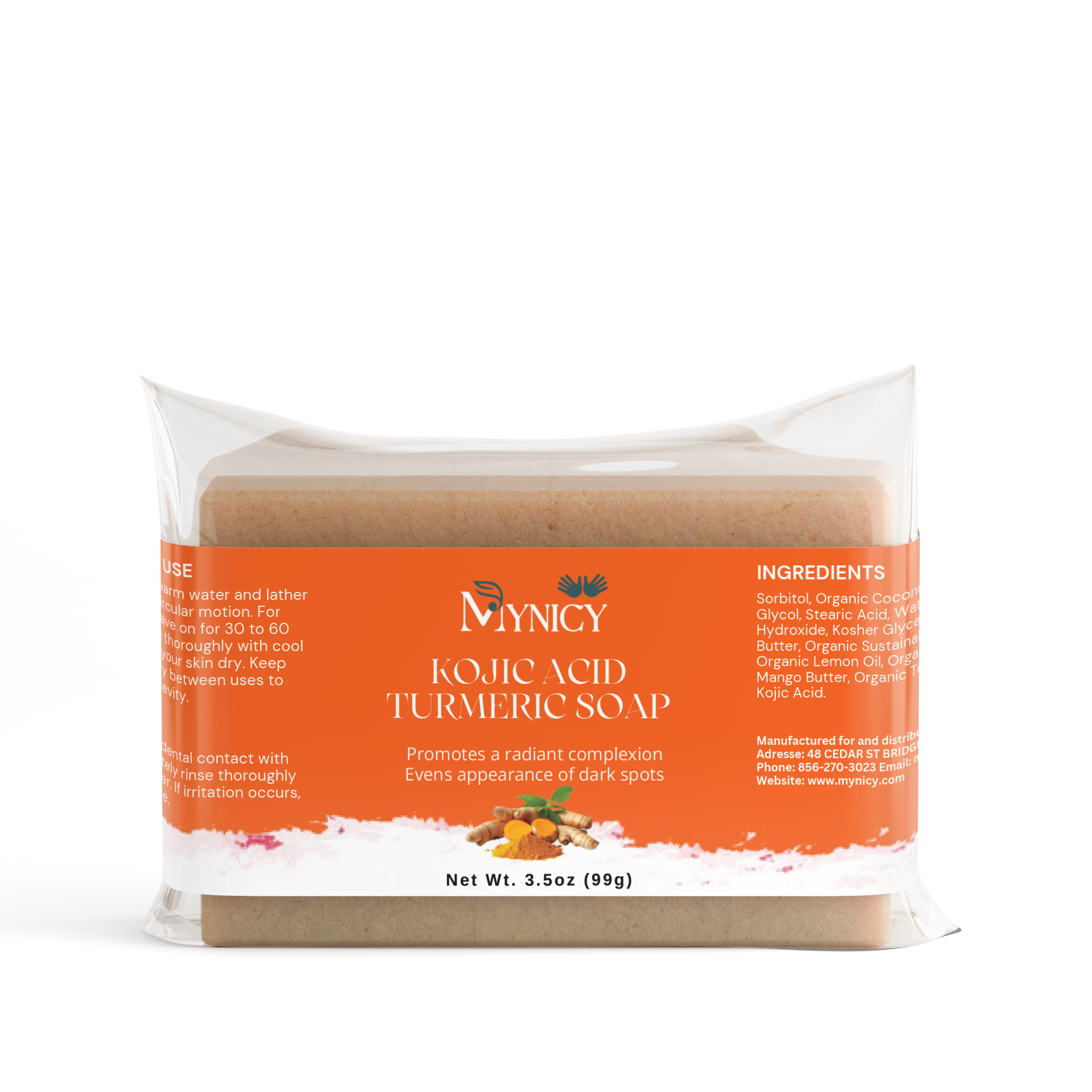 Kojic & Turmeric Brightening Soap